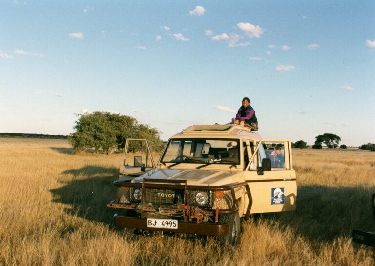 On safari in Botswana. Courtesy of Andrew Meissner, reprinted with permission.