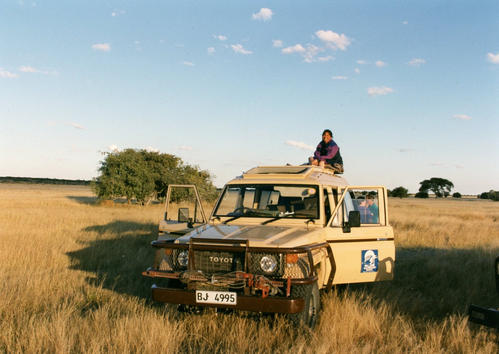 On safari in Botswana. Courtesy of Andrew Meissner, reprinted with permission.