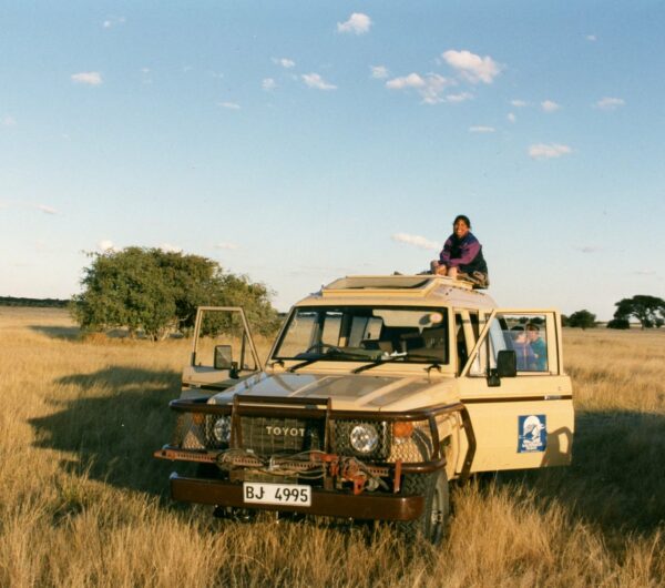 On safari in Botswana. Courtesy of Andrew Meissner, reprinted with permission.